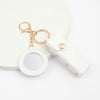 Creative small gift Women's lipstick key chain carry lipstick key bag Car pendant