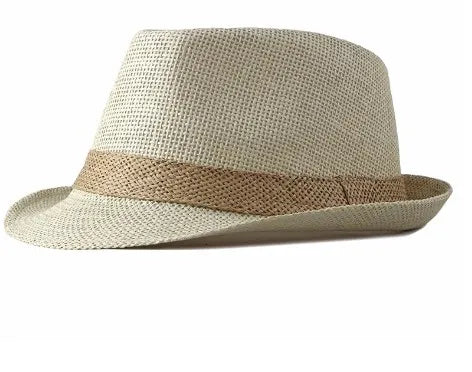 women's simple style classic style color block crimping sun hat