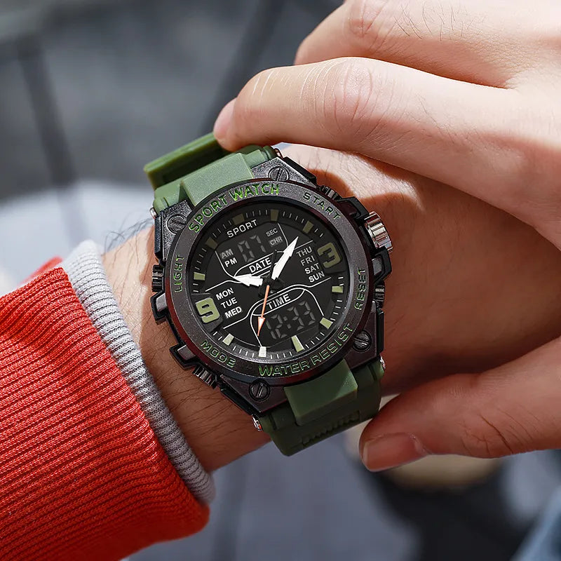 Classic Style Streetwear Solid Color Electronic Women's Watches