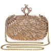 Pu Leather Alloy Solid Color Square Evening Bags