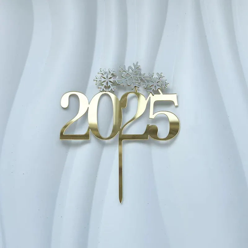 Christmas New Year Casual Elegant Lady Letter Plastic Holiday Banquet Selfie Cake Decorating Supplies Party Supplies Cake Decorating Supplies 1 Piece