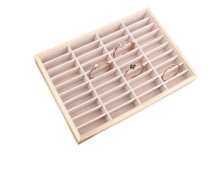 1 Piece PU Casual Simple Style Color Block Solid Color Jewelry Display Jewelry Rack
