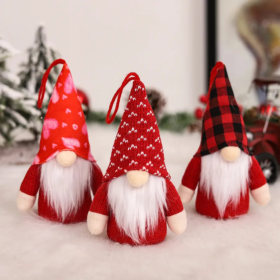 Christmas Valentine'S Day Cute Cartoon Holiday Date Hanging Ornaments