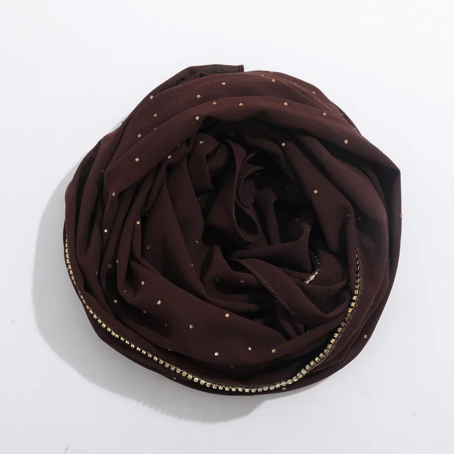 Women's Basic Solid Color Polyester Scarf