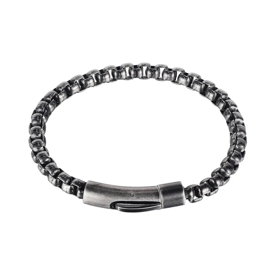 Original Design Solid Color 304 Stainless Steel Plating Men'S Bracelets