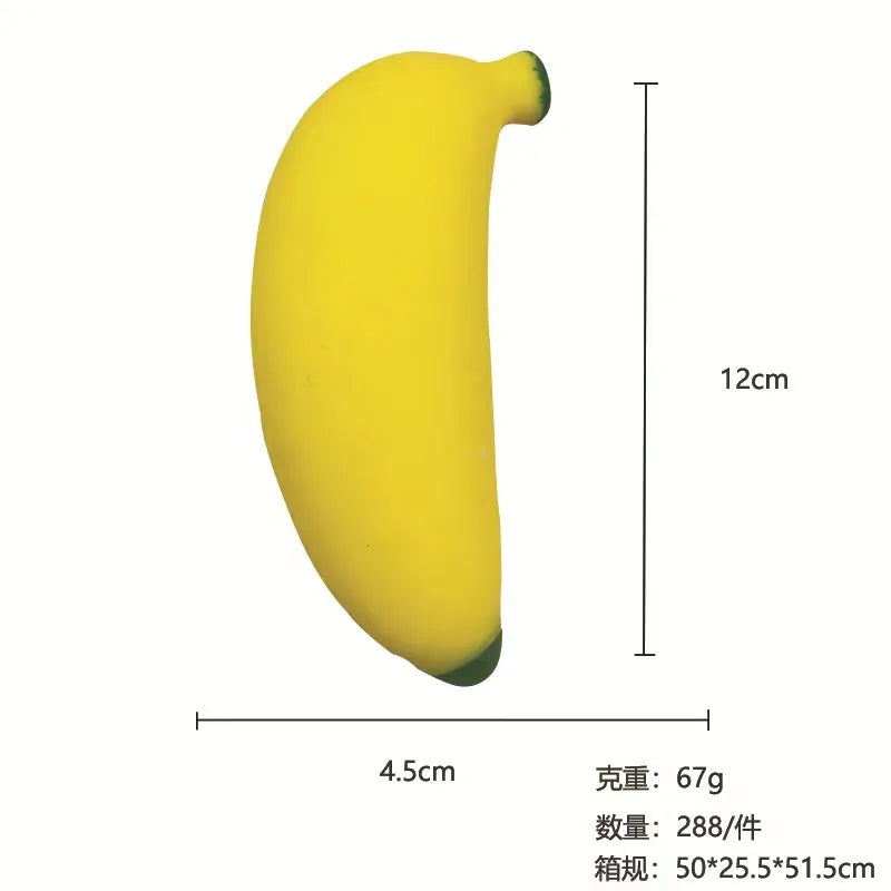 Cartoon Vegetable plastic squishy toy