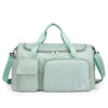 Unisex Classic Style Solid Color Oxford Cloth Travel Bags