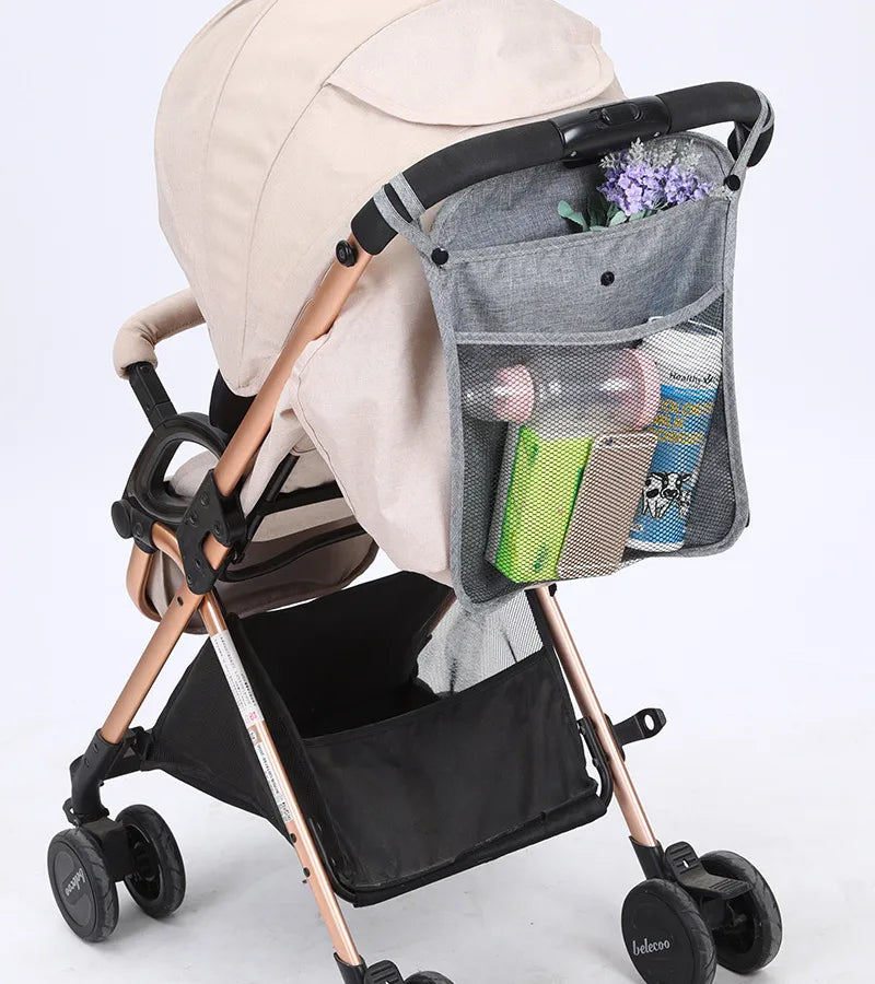 Baby Stroller Hanging Bag Baby Stroller Portable Multifunctional Large Capacity Storage Hanging Bag Universal