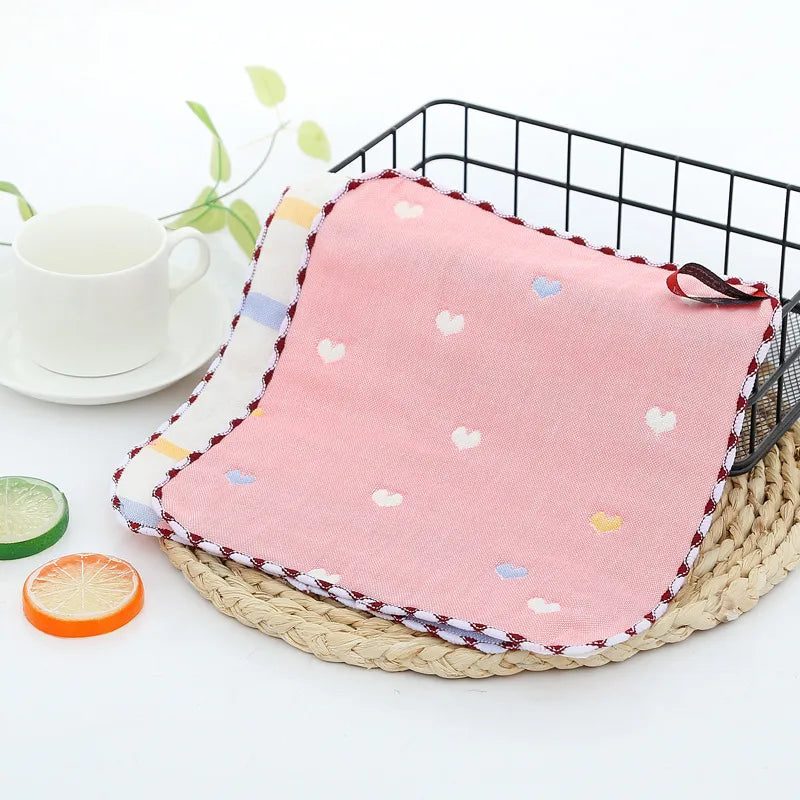Cute Cartoon Cotton Burp Cloths Baby Accessories