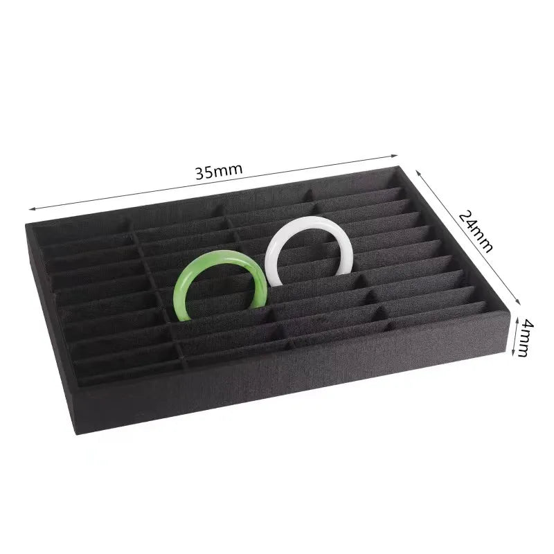 1 Piece PU Casual Simple Style Color Block Solid Color Jewelry Display Jewelry Rack