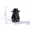 New Halloween Skeleton Bat Doll Diy Decorative Accessories Miniature Landscape Small Ornaments Resin Crafts Cartoon Style
