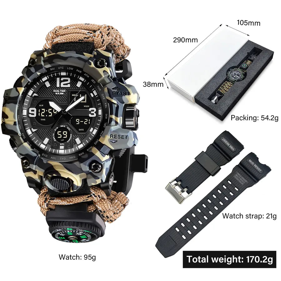 Streetwear Geometric Electronic Watches