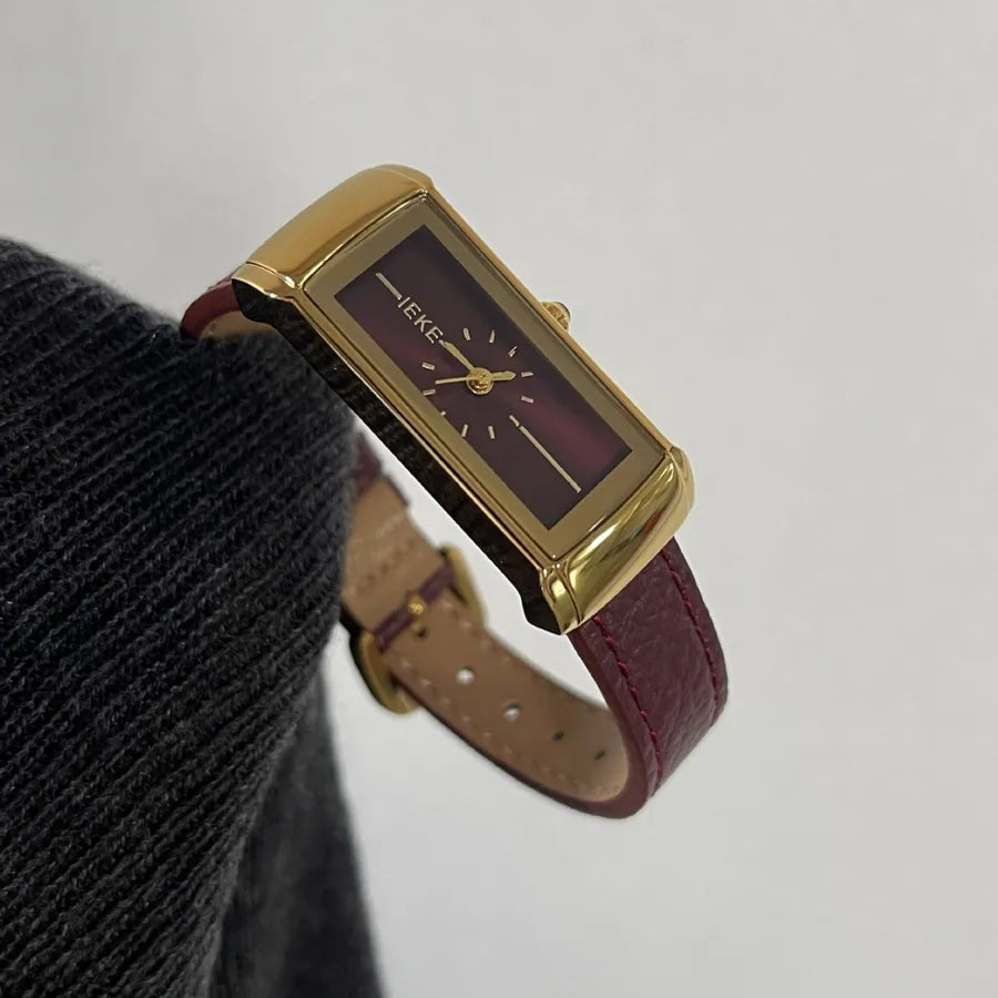 Retro Classic Style Geometric Buckle Quartz Watch Women's Watches