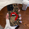 artistic lips lambskin   phone cases
