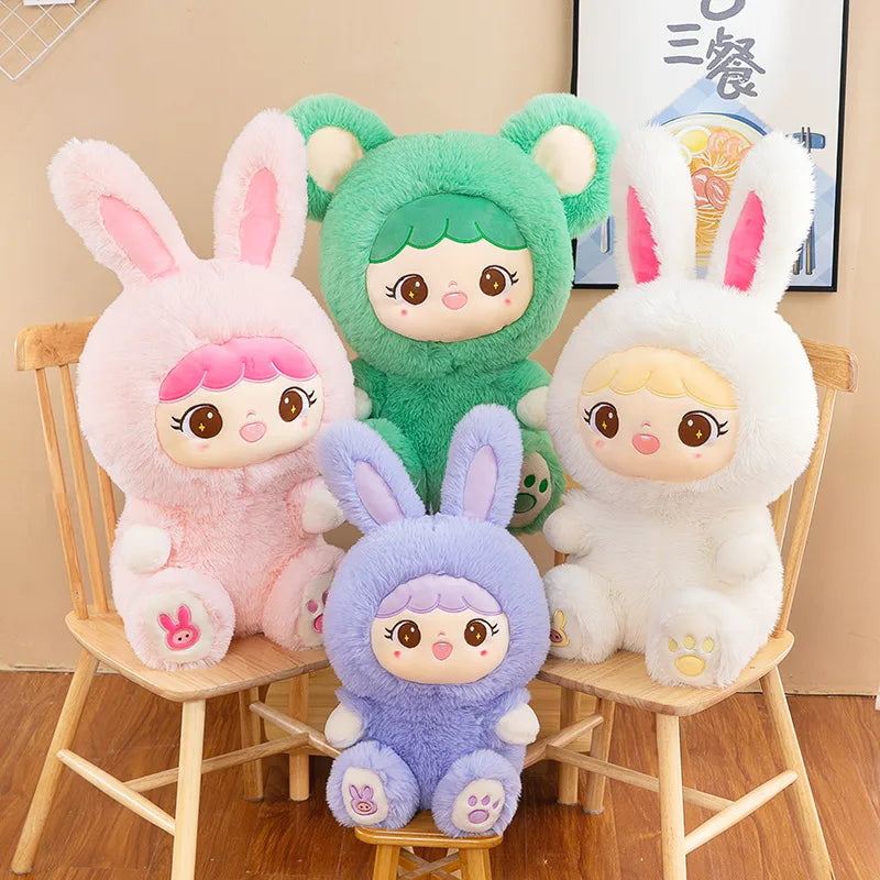 Children Unisex Bunny Ears PP cotton Stuffed Animals & Plush Toys Stuffed Animals & Plush Toys