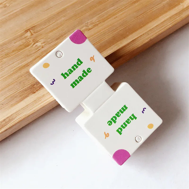 simple style letter paper jewelry packaging bags