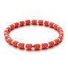 Ethnic Style Geometric natural stone Agate Beaded Chain Bracelets In Bulk