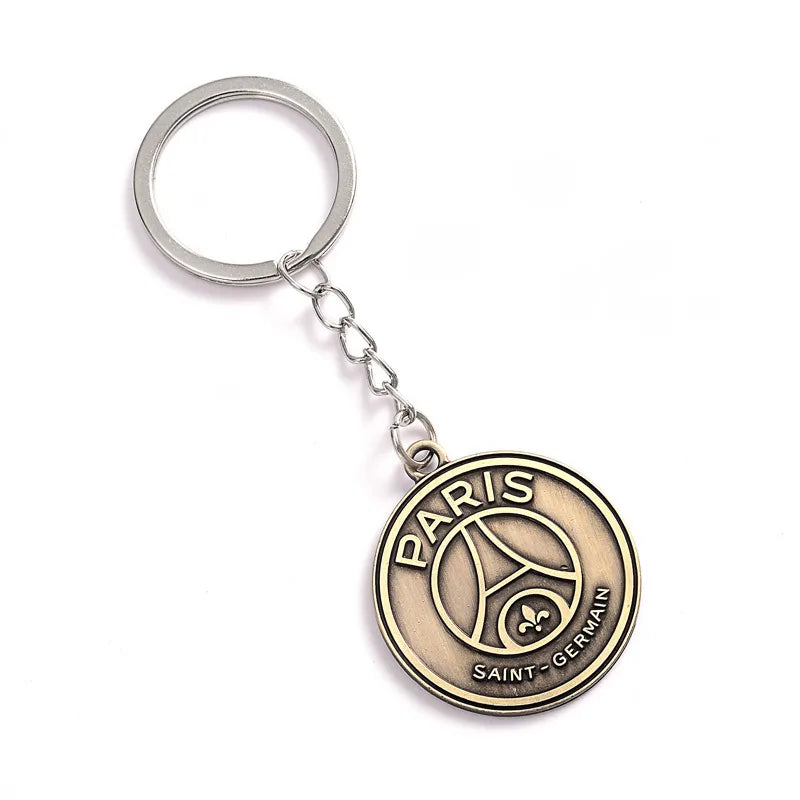 To map the key ring Barcelona Real Madrid ac Milan Juventus Liverpool Football Club key ring pendant men