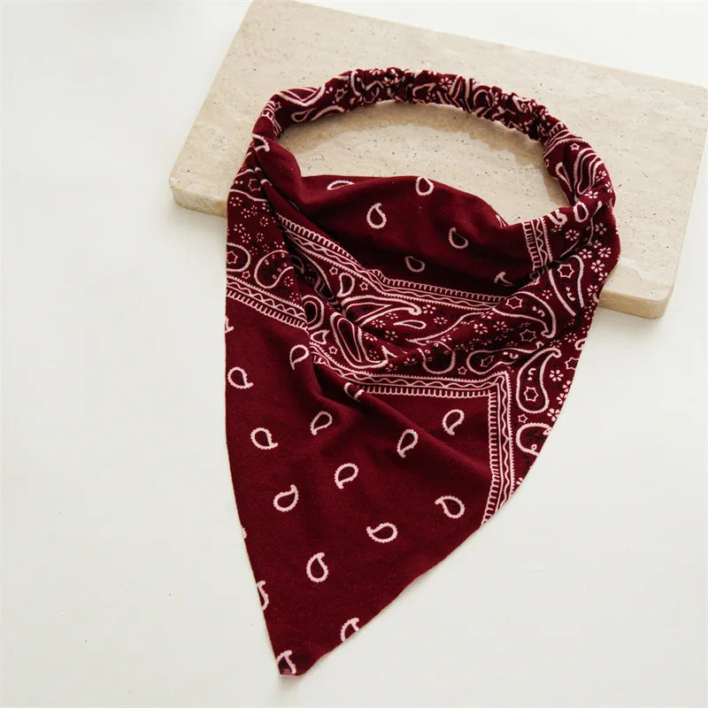Elegant Lady Women's Printing Cotton Headwear