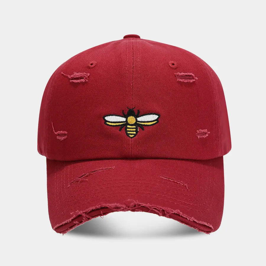 Women's Streetwear Solid Color Embroidery Curved Eaves Baseball Cap