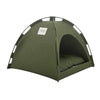 simple style cloth solid color pet bed