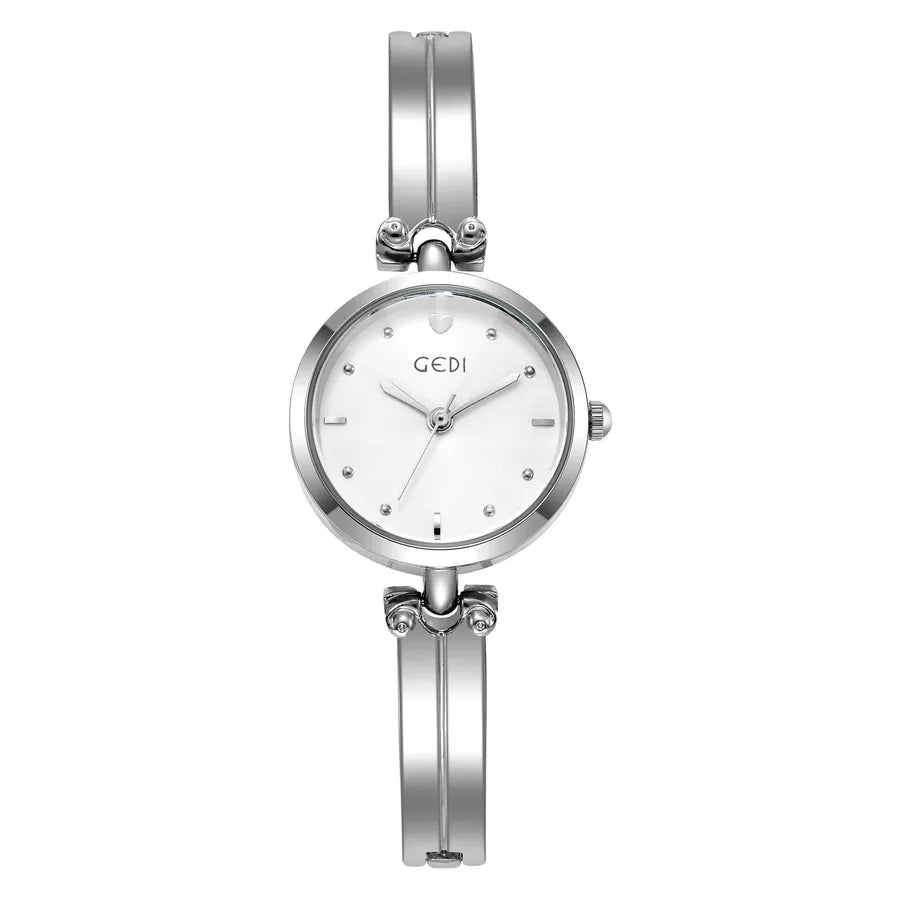 Simple Style Solid Color Jewelry Buckle Quartz Watch Women's Watches