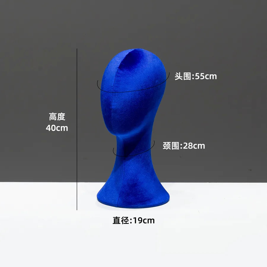 Mannequin Head Display Stand Hat Necklace Holder Pin-able Wig Adult Unisex Model Hairdressing Salon Beauty School Supplies