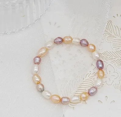 Freshwater Pearl Casual Simple Style Streetwear Bracelets