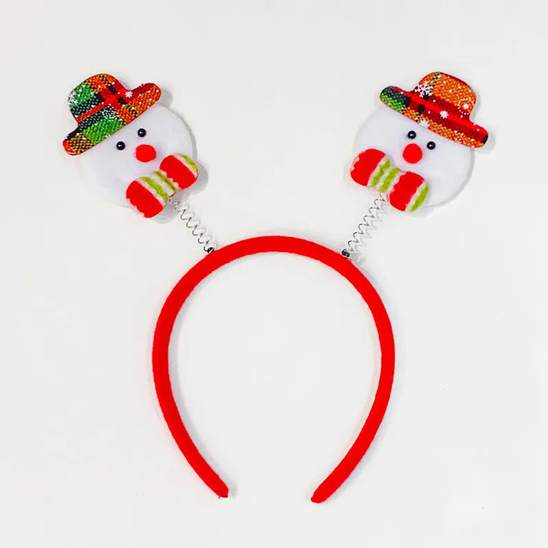 Christmas Cartoon Style Christmas Tree Snowman Snowflake Party Festival