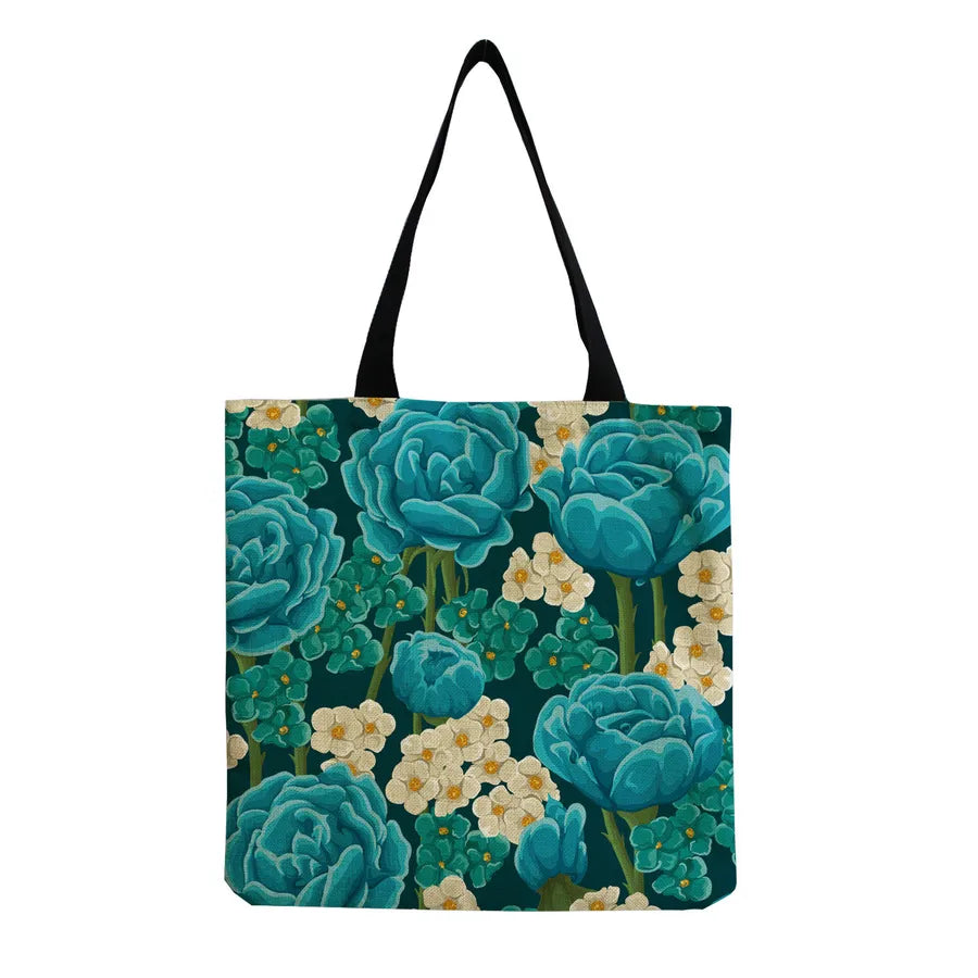 women's fashion flower shopping bags
