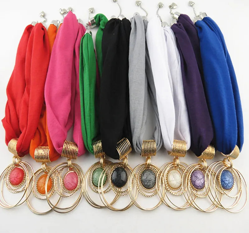 women's streetwear solid color polyester scarf