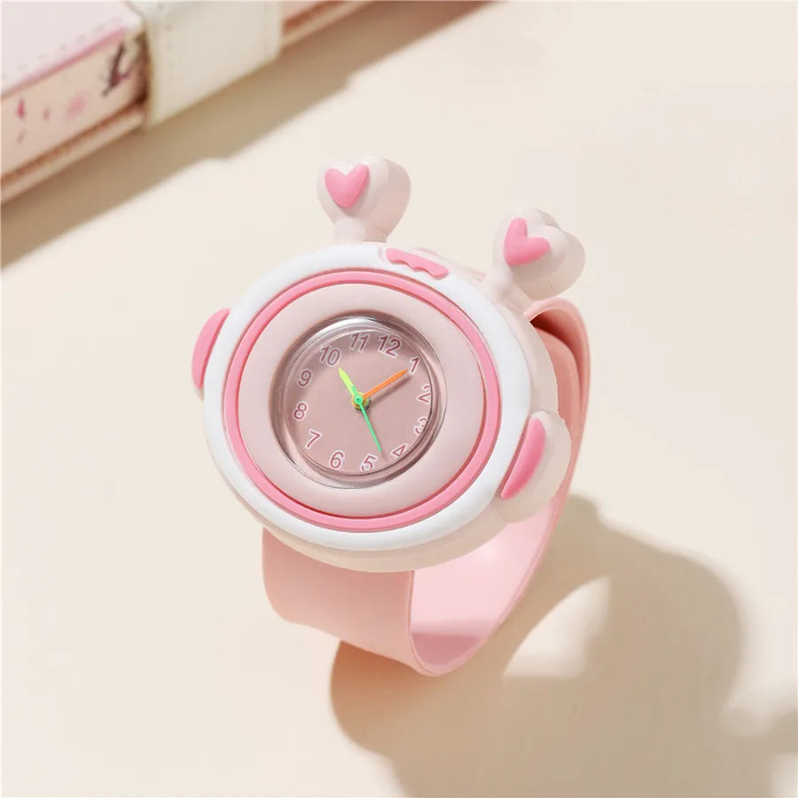 Cute Pentagram Plastic Strap Quartz Watch
