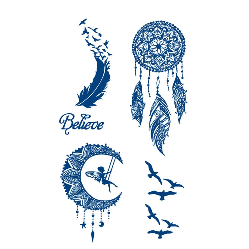 Christmas Tattoos & Body Art