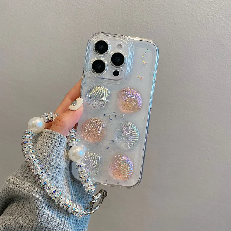Ins Style Shell Suitable For Apple 16Promax Huawei Pura70 Honor 300pro Phone Case Silicone Transparent Color Customizable Design