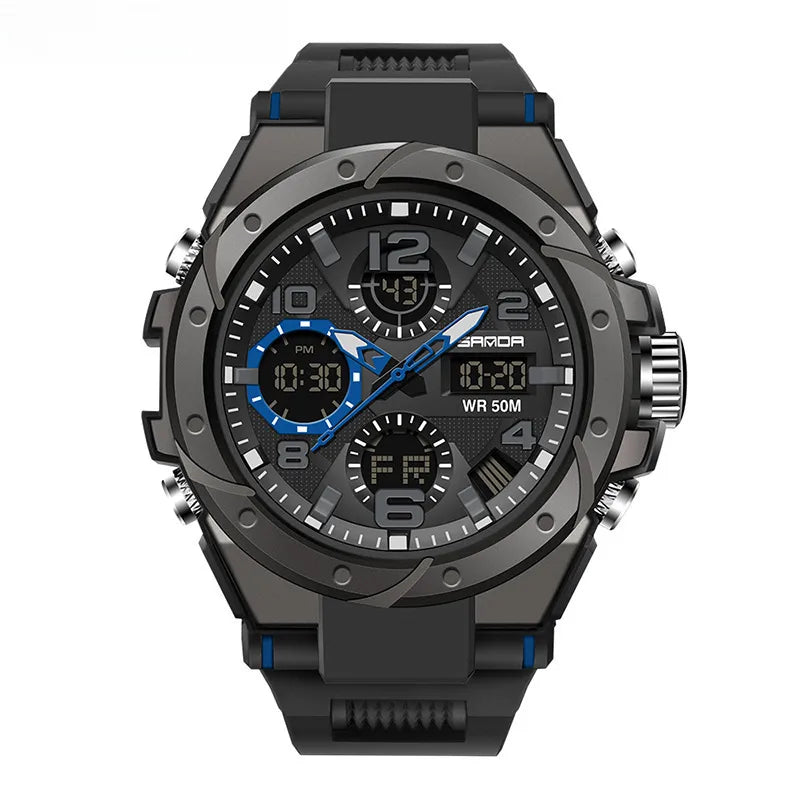 New  special forces multifunctional waterproof electronic sports watch   watch waterproof student Trend Watch