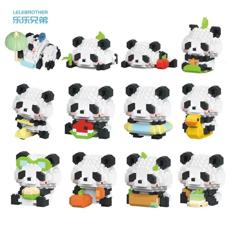 Kids(7-16Years) Children Unisex Panda ABS Building Toys Learning & Education Toys