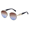 Lady Solid Color Pc Oval Frame Full Frame Men's Sunglasses