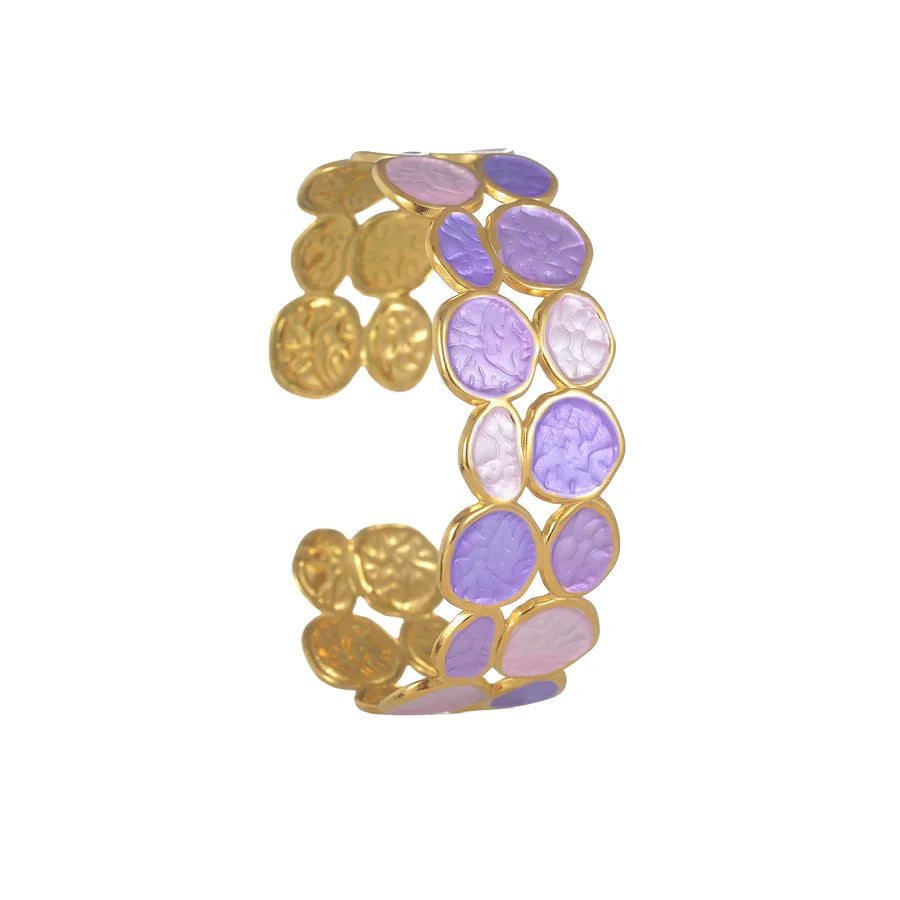 Cute Artistic Round 304 Stainless Steel Bangle In Bulk