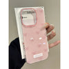 Cute Single Layer Foundation Butterfly Knot Phone Case For iPhone 16 Pro Max Apple 15 New Model 14 Pro Lovely 13 P Silicone Matte Black