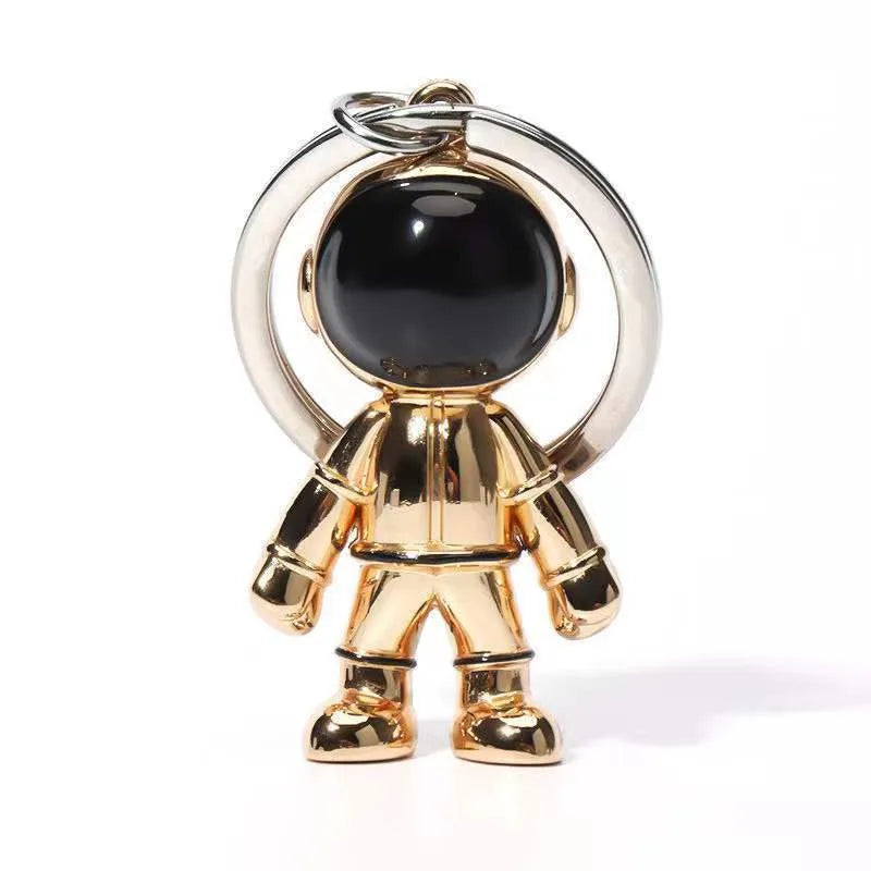 hip-hop rock astronaut alloy unisex bag pendant keychain