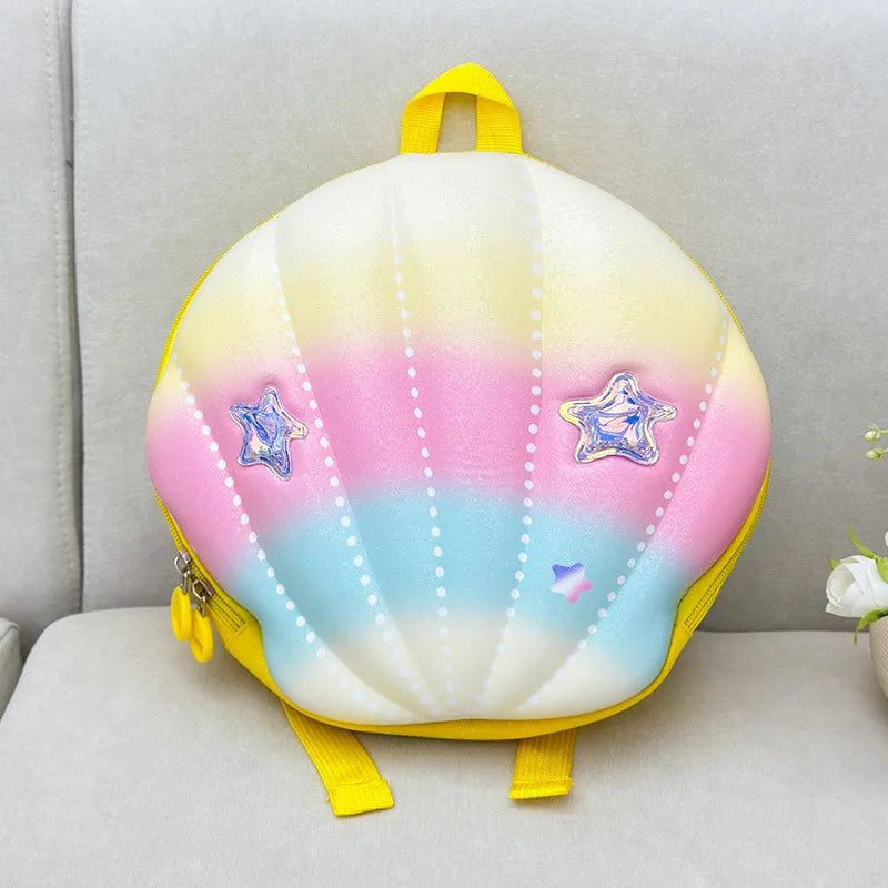 Gradient Color Casual Holiday Kids Backpack Functional Backpack