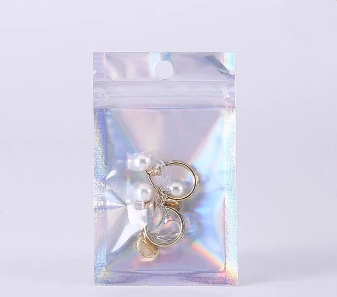 basic solid color plastic storage bag