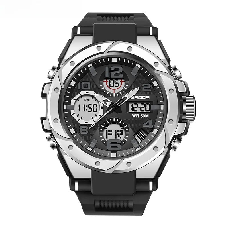 New  special forces multifunctional waterproof electronic sports watch   watch waterproof student Trend Watch