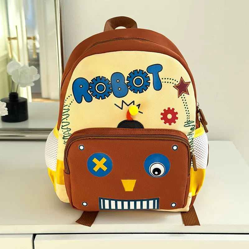 Vocabulary Words/Name Cartoon Casual Holiday School School Backpack Kids Backpack Functional Backpack