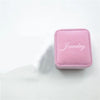 Flannel Solid Color Jewelry Boxes