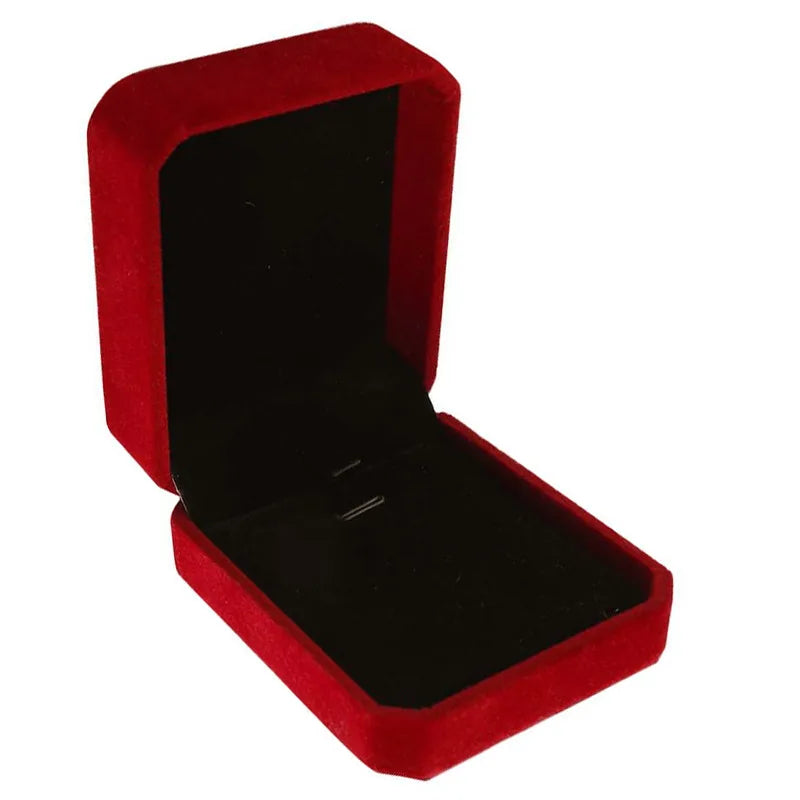 1 Piece Flannel Casual Daily Solid Color Jewelry Boxes