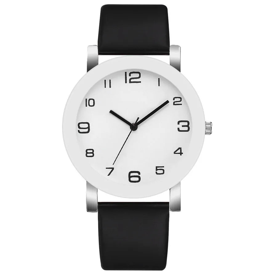 new casual simple digital scale men's watch men's belt quartz men's watch watch  wholesale