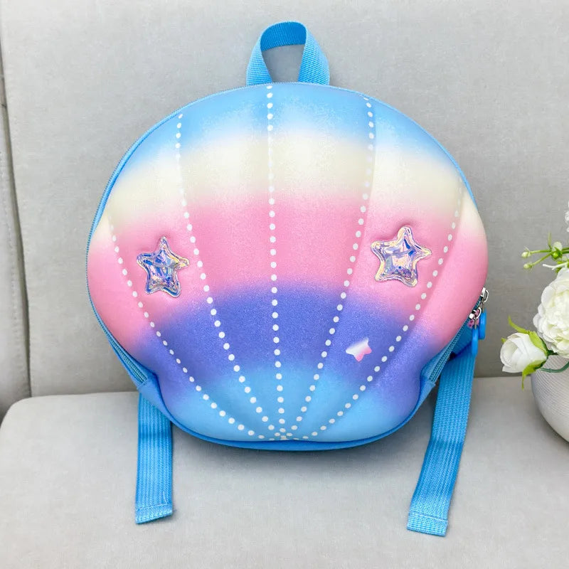 Gradient Color Casual Holiday Kids Backpack Functional Backpack