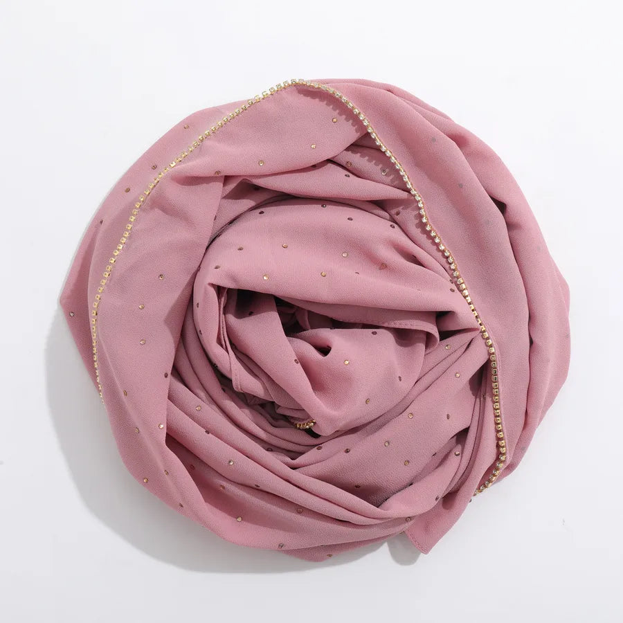 Women's Basic Solid Color Polyester Scarf