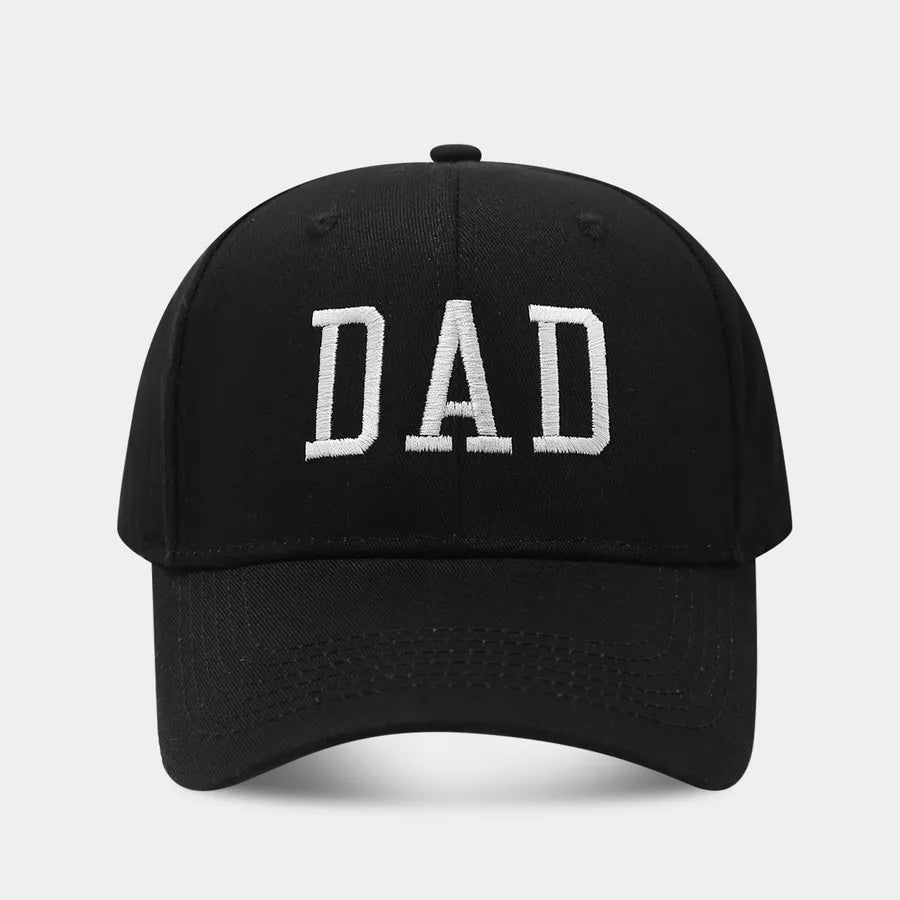 Unisex Elegant Simple Style Letter Embroidery Curved Eaves Baseball Cap